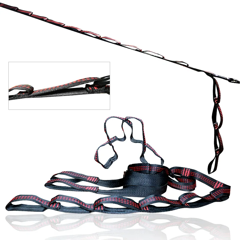 328 строительные ремни XL для гамака с 15 + 1 петлями|tree straps|hammock tree strapshammock straps |