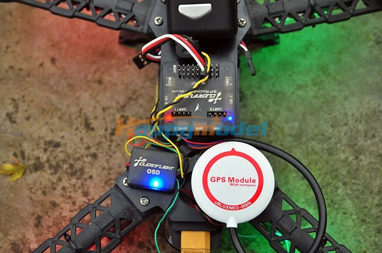 Новое поступление SP гонки F3 Игровые джойстики w/m8n GPS и osd Combo Наборы для RC MultiCopter