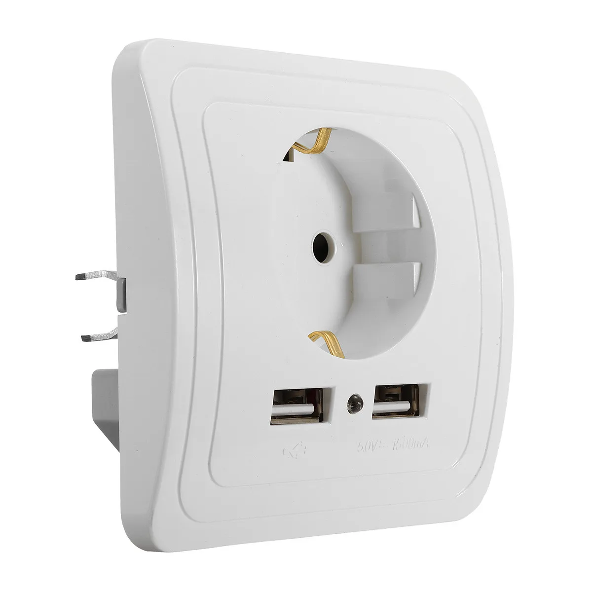 Новое поступление лучшее 1.5A/2A два USB порта настенное зарядное устройство адаптер
