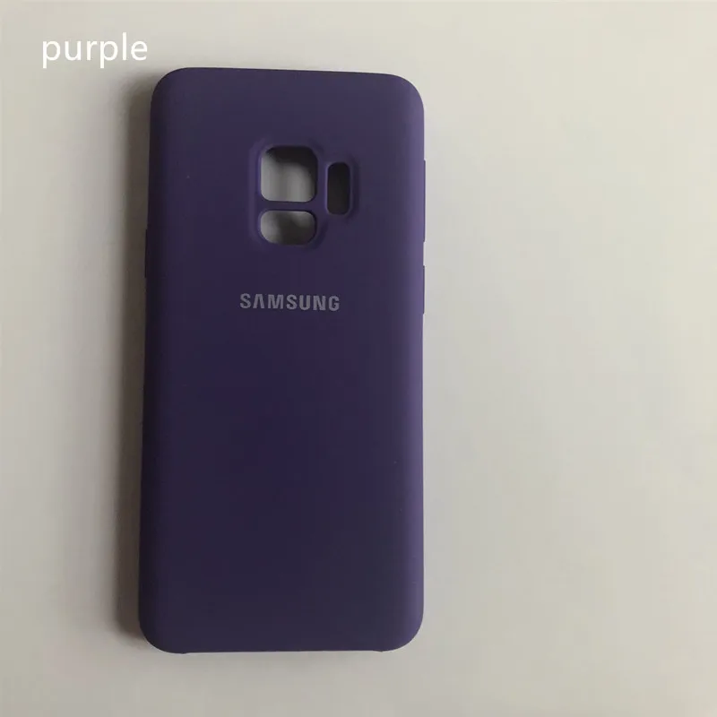 Жидкий силиконовый чехол для samsung galaxy S9/S9 Plus, шелковистый мягкий на ощупь защитный чехол на заднюю панель для galaxy s9/s9 plus