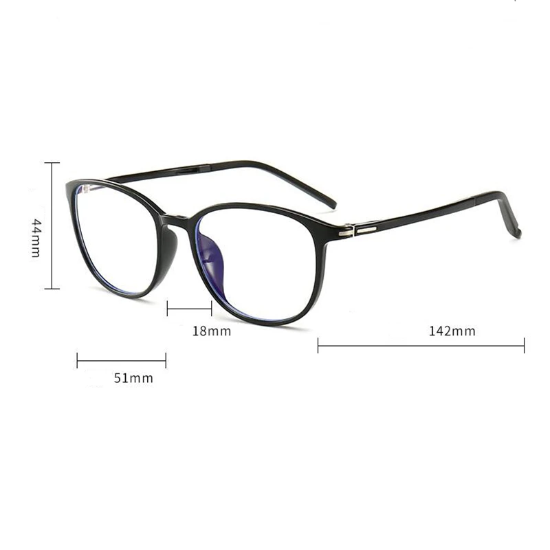 1,56 асферические линзы овальные очки для близорукости с градусом Ретро ультра-светильник TR90 студенческие очки для близорукости 0~-4,0