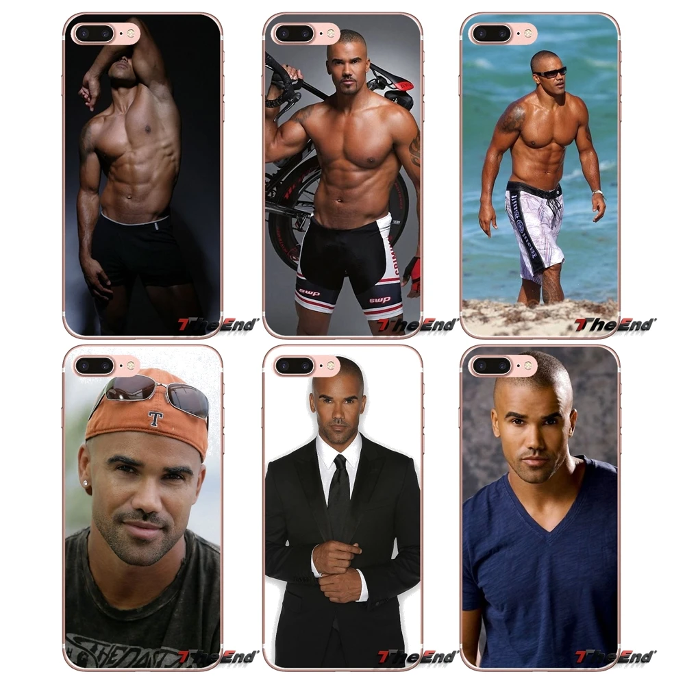 

For Samsung Galaxy S3 S4 S5 MINI S6 S7 edge S8 Plus Note 2 3 4 5 Grand Core Prime Sexy USA Star Men Shemar Moore Soft Case