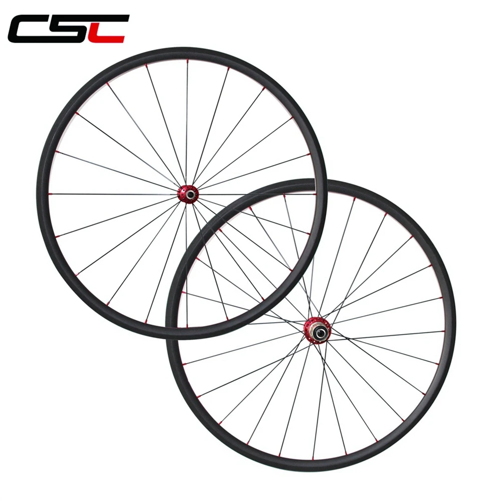 Clearance Ultra light 1035g 23mm width 24/38/50/60/88mm depth clincher or tubular carbon road bike wheels R13+ Mac aero 424 spokes 0