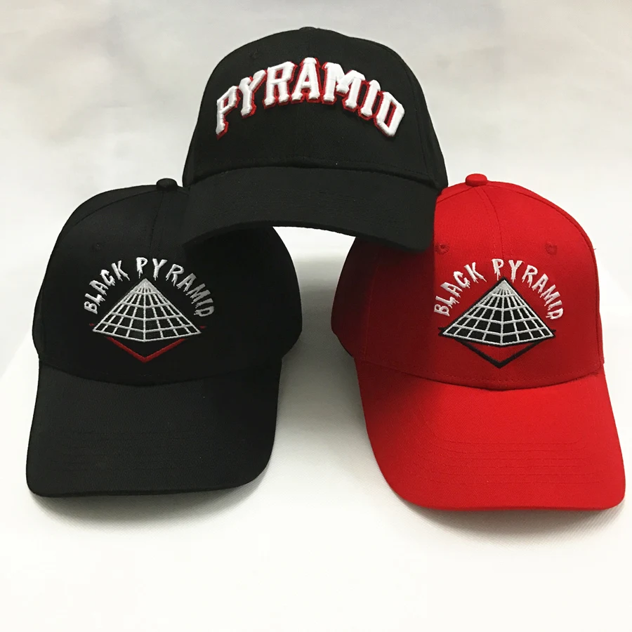 black pyramid cap