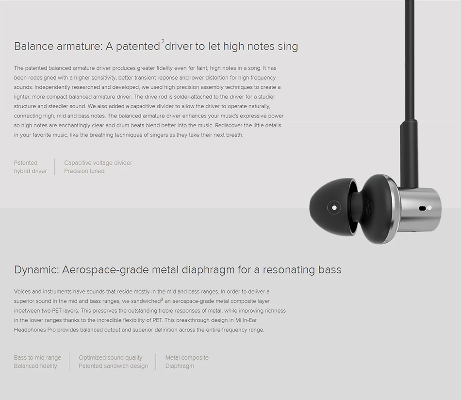 headphones earphones bluetooth earphone headphones wireless wireless headphones xiaomi hybrid pro hd (2)