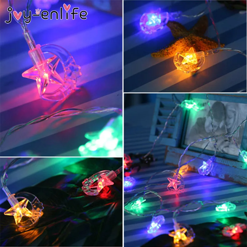 

EID Mubarak Led Light Strip Star Moon Led Lights Decoration EID Party Supplies Ramadan Muslim Islam Decoration Party Led Favors