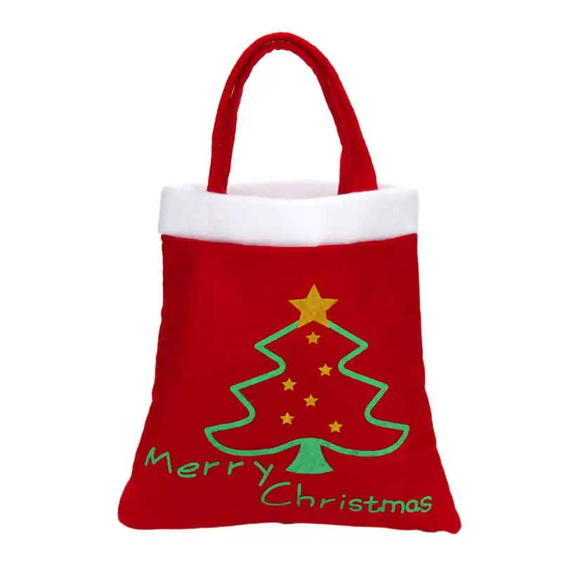 1PC Christmas gift Candy Bag No foot Elf Bag  gift bag  Christmas supplies  wedding supplies  Creative home gifts #2n28 (2)