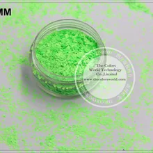 Tcf501 неоновый зеленый Цвета 1.0 мм Размер устойчивы к воздействию растворителей блеск для ногтей Книги по искусству лака для ногтей или другие украшения DIY