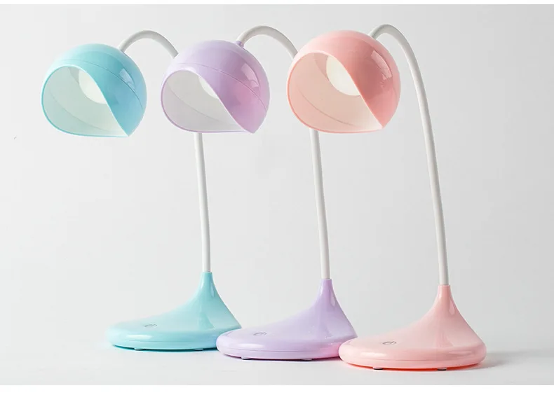 Creative Desk Simple Led Desk Lamp USB Charging Student Bedside Table Light Eyes Protection Energy Saving Flexible Office Lamp (8)