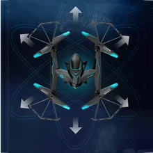 High Quqlity X8SW NEW 0.3MP HD Camera Drone RC Helicopter Quadcopter WiFi FPV PHONE Birthday Gift For Kid Toys Wholesale