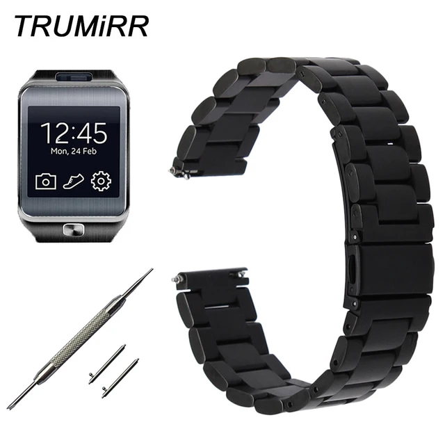 22mm Stainless Steel Watch Band Quick Release Strap for Samsung Gear 2 R380 Neo 22mm Stainless Steel Watch Band Quick Release Strap for Samsung Gear 2 R380 Neo