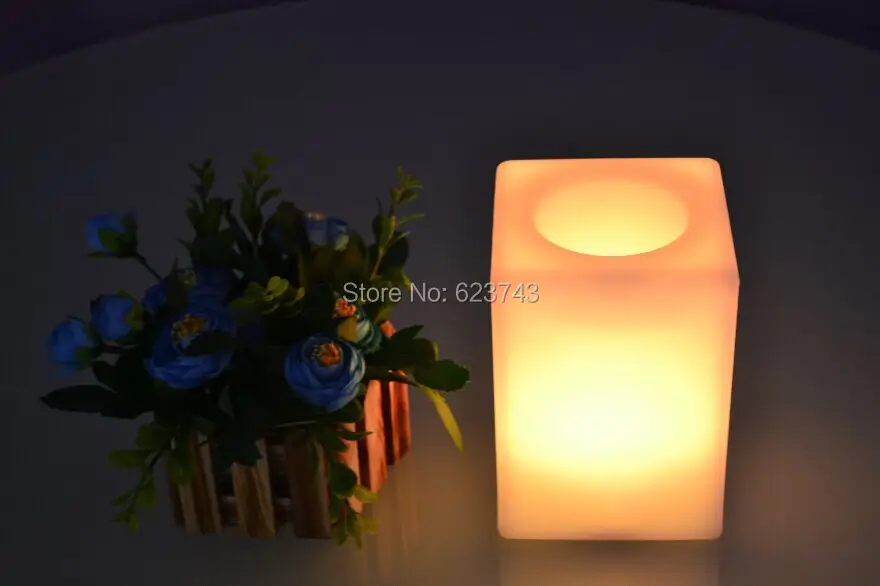 

Multi-Colors Touch Senor LED Cuboid bars Table Light Waterproof rechargeable for LED Flower pot/LED Ice Bucket/LED Storage tank