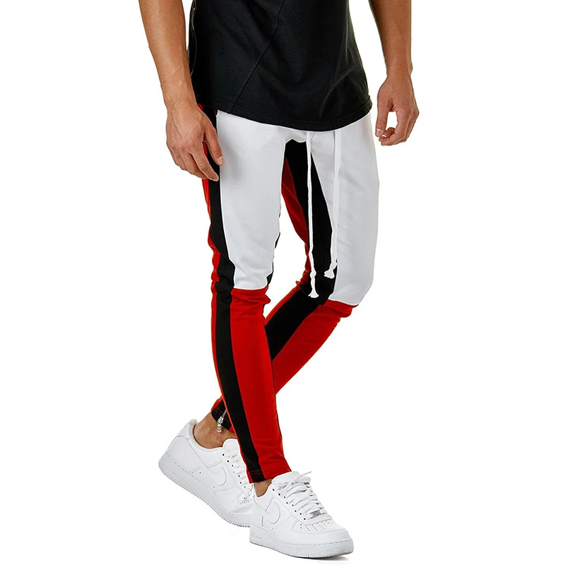 New Fashion Slim Men Pants Hip Hop Tracksuit Bottoms Skinny Joggers Men's Sweat Track Zipper Long Pants Fitness Trousers New Fashion Slim Men Pants Hip Hop Tracksuit Bottoms Skinny Joggers Men's Sweat Track Zipper Long Pants Fitness Trousers