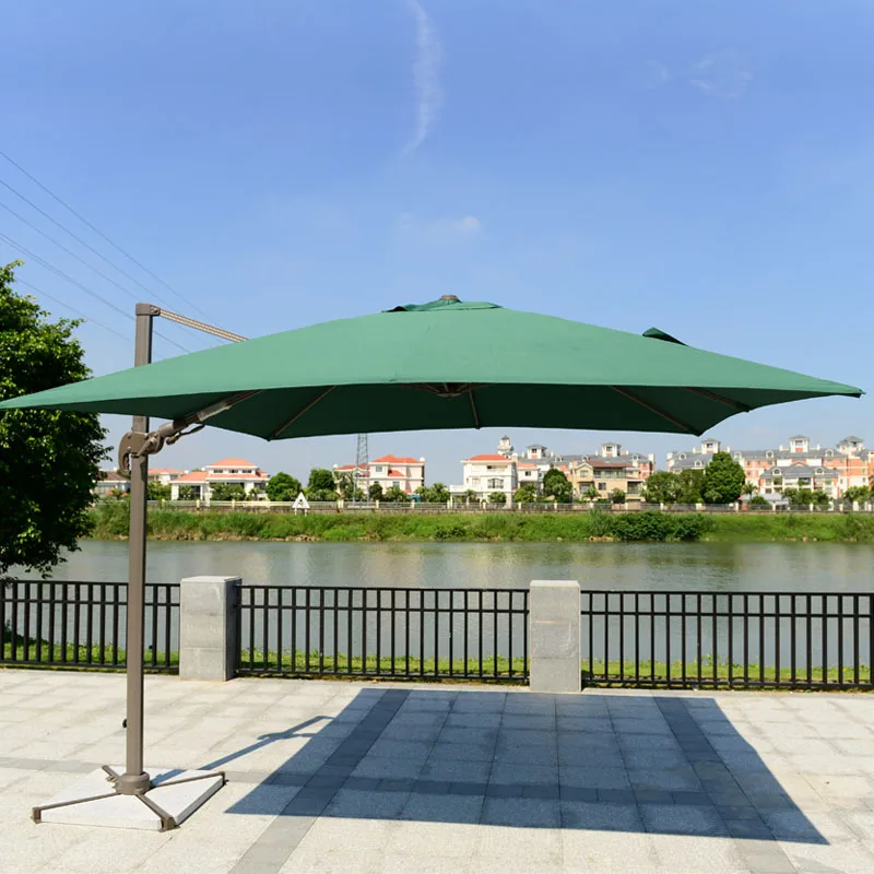 Square umbrella outdoor umbrellas 3.5 m garden patio beach large sun