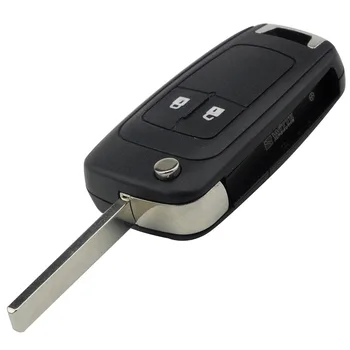 Keyforkess 20 pz/lotto 2/3/4/5 pulsanti Flip pieghevole chiave dell'automobile Shell per Chevrolet Cruze caso chiave a distanza Keyless Fob Uncut HU100 lama - Jingyuqin 20 pz lotto 2 3 4 5 pulsanti Flip pieghevole chiave dell automobile Shell