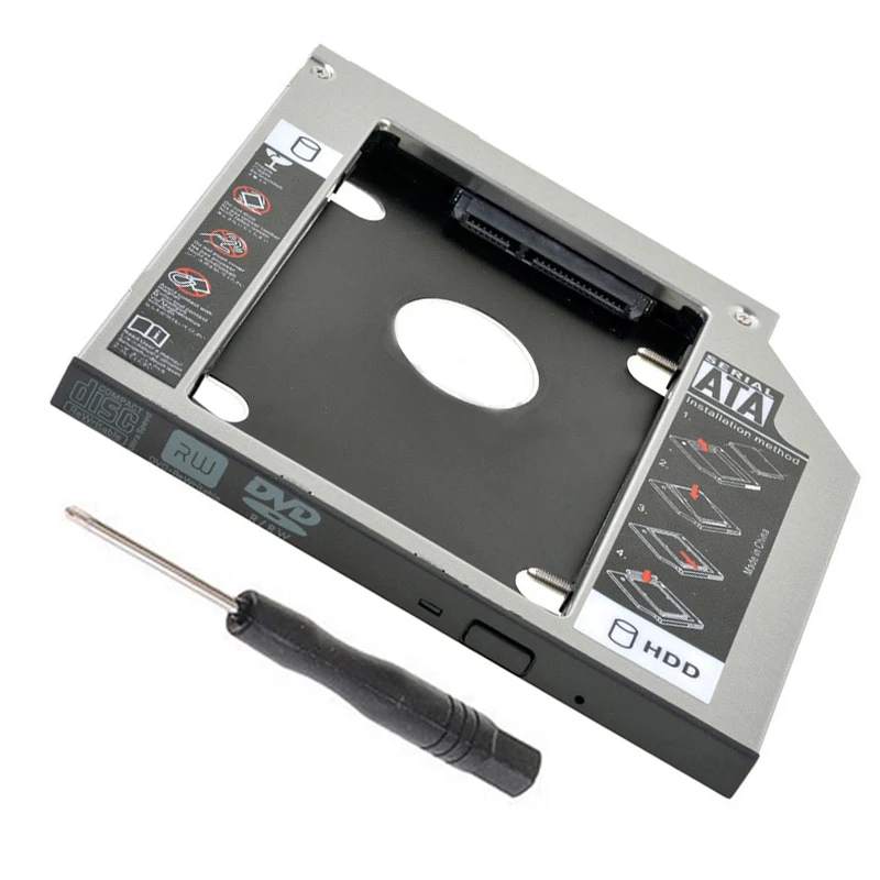 12.7 мм 2nd SATA HDD жесткий диск Caddy адаптер для HP ProBook 6360b 6460b 6465b 6560b 6555b Compaq 6730b 6730 s G4 G4-2000 |