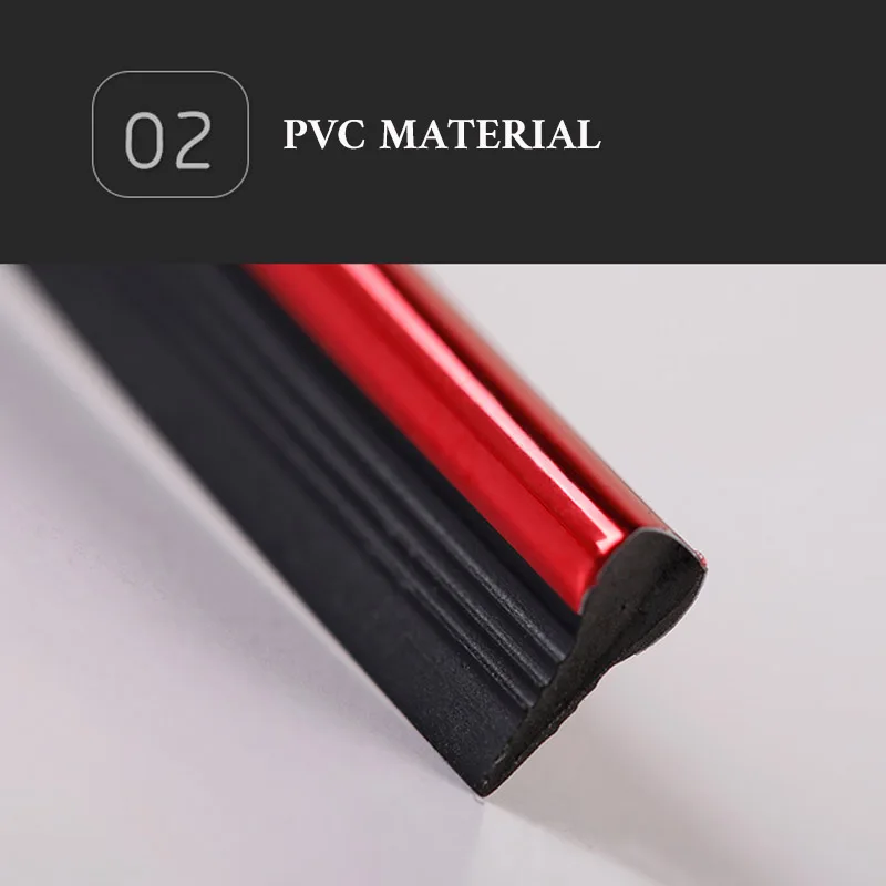 5 M pegatinas de piezas interiores de diseño de coches decoración de tiras de moldeo de puerta de coche tablero de aire de salida de tiras de dirección para coche- estilo