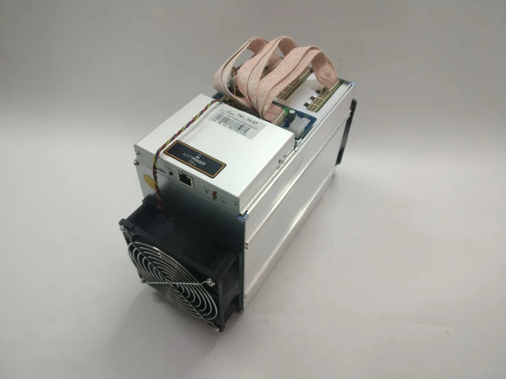 Antminer T9+ 10,5 T Биткоин BTC BCH Майнер экономичный, чем Antminer S9 S9k S9SE S11 S15 T15 S17 T17 Ebit E9i Whasminer M3