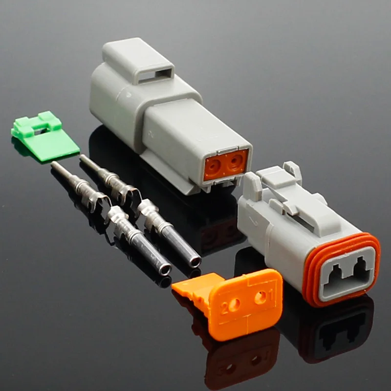 1 комплект DT conector DT06-2S/DT04-2P 2P 3P 4P 6P 8P 12P водонепроницаемый Электрический разъем для автомобиля двигатель грузовик с контактами