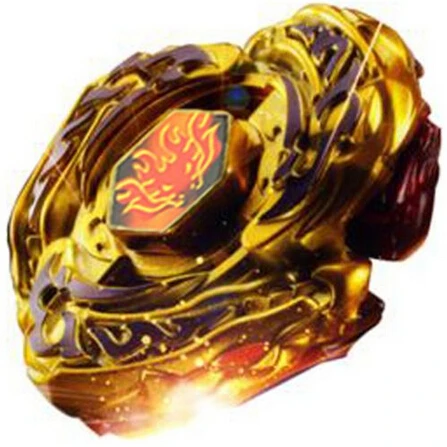 Gold Armored Metal Fury 4d Spinning Top 