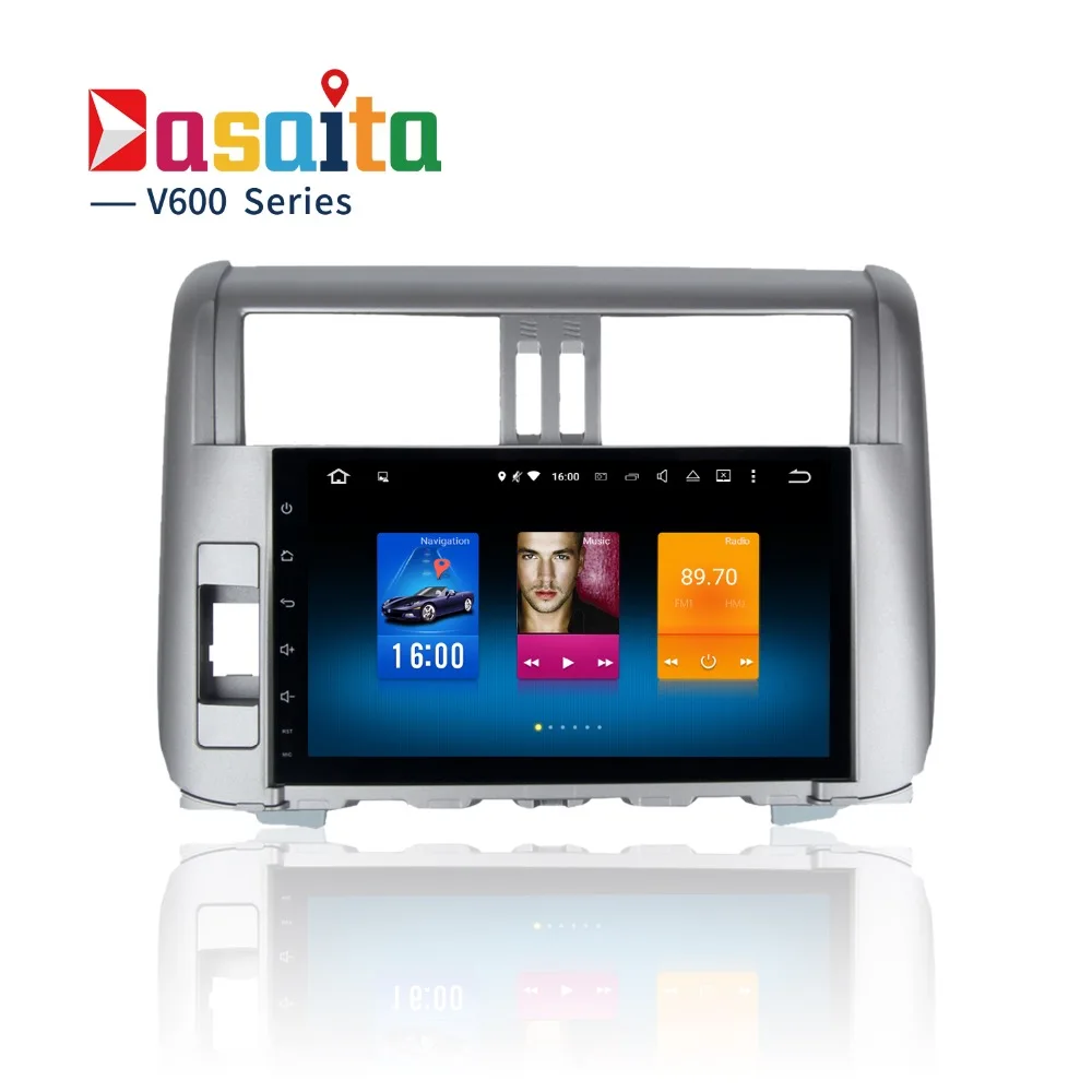 font b Car b font 2din Android GPS Navi for Toyota Prado 150 2010 2013