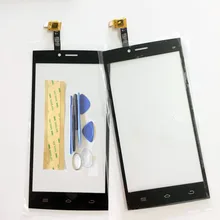 Nouveau Panneau Tactile Pour DEXP Ixion ES2 Écran Tactile Digitizer Avant Écran Tactile En Verre Noir Couleur + Outils