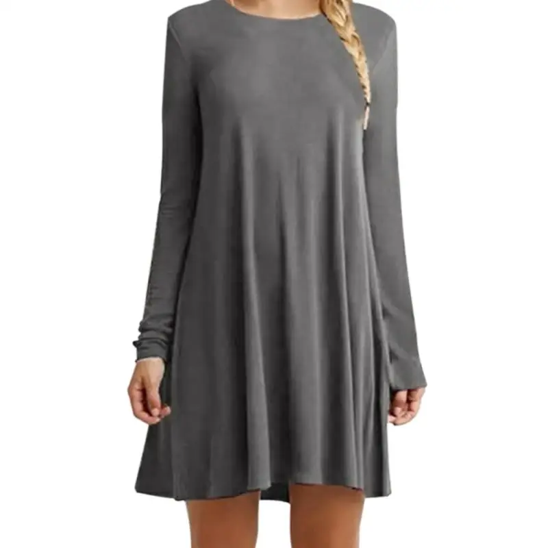 

Women Autumn Sexy Casual Dress Fashion Elegent Black Dress Long Sleeve Dress Bodycon Ruffles Cotton Plus Size 5XL