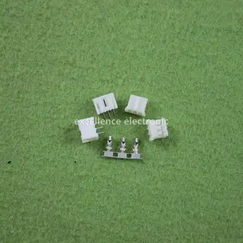 

100 Sets, Micro JST 2.0 PH 3-Pin Connector plug Male ,Female, Crimps