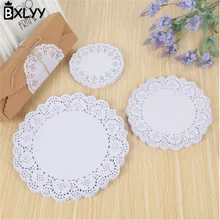 BXLYY горячей выпечки Бумага торт кружева закуски Бумага Цветок Pad промокательной Бумага 50 шт. Кухня аксессуары 50 шт. Рождественский Декор для Home.7z