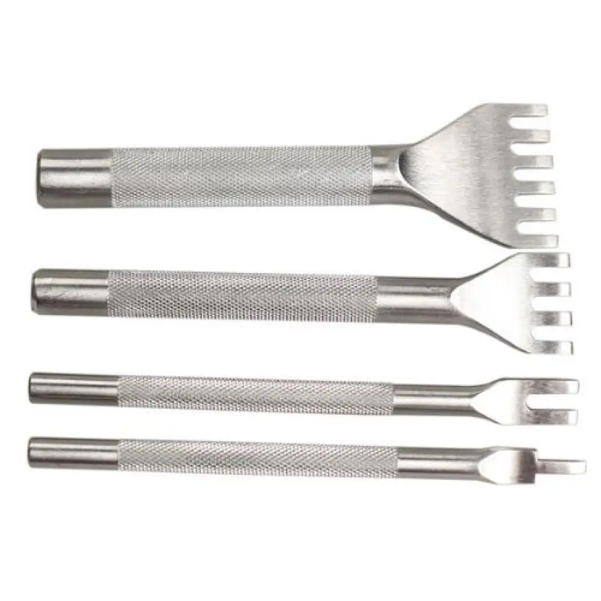 diy leather punch tool leather Stainless Steel Flat Chisel Leather