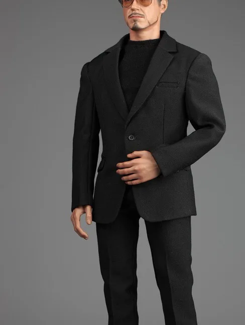 

AFS A013 1/6th Fashionable Men's Casual Suit 2.0 Ironman TONY Costume Suit for 12inch Collectible Action Figures DIY
