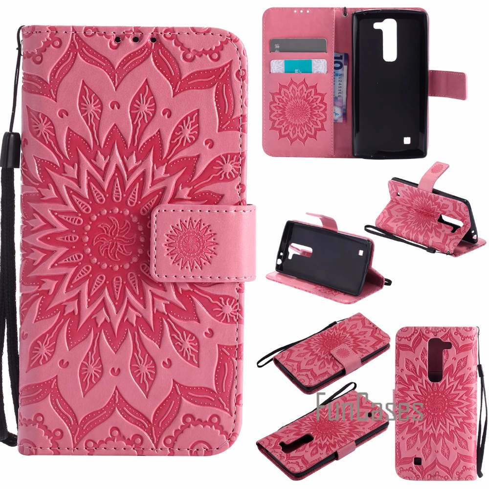Роскошный цветок рельефный чехол СПС fundas LG G4c G4 мини H525N H522Y coque Magna H502F H500F C90 5 &quot+