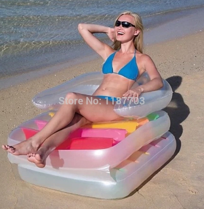 Складное кресло для отдыха Egoes Надувное сиденье бассейна плот|inflatable pool lounge
