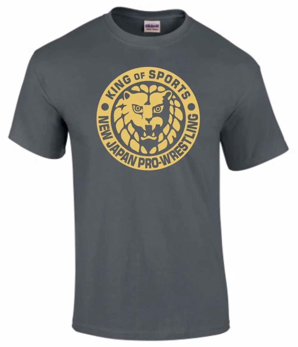 أحدث 2019 الرجال تي شيرت أزياء س الرقبة عارضة الازياء عالية الجودة جديد اليابان برو المصارعة ملك Sporter المحملة قميص أحدث 2019 الرجال تي شيرت أزياء س الرقبة عارضة الازياء عالية الجودة جديد اليابان برو المصارعة ملك Sporter المحملة قميص