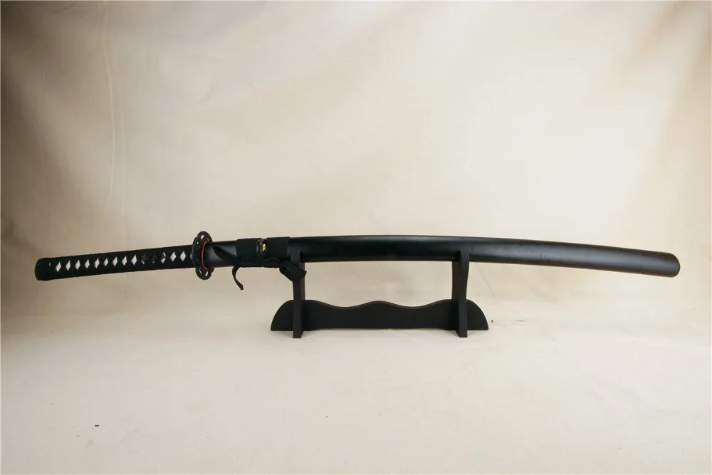 handmade katana samurai japanese sword combat knife T10 steel iron tsuba copper seppa | Дом и сад
