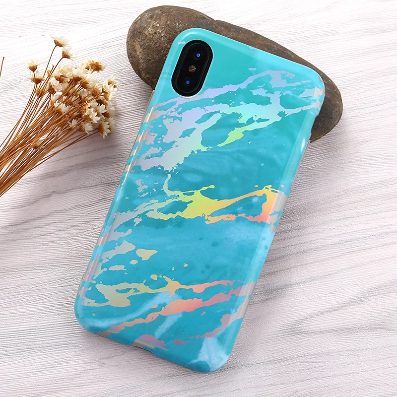 Bling Marble Stone TPU Case for Iphone 6 (10)