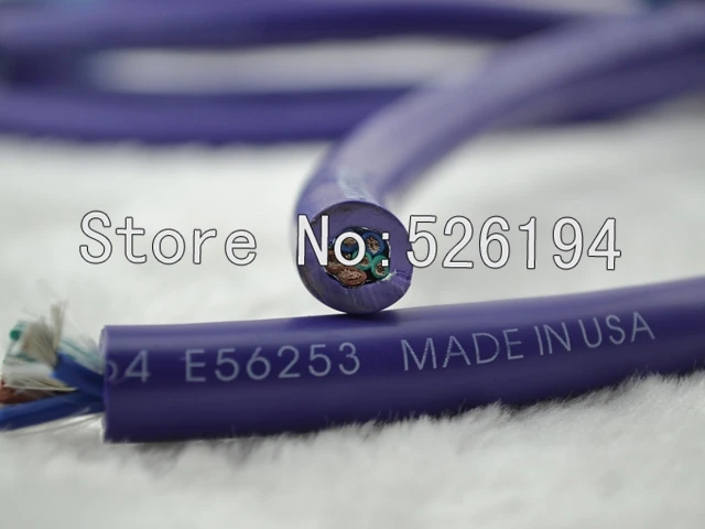 

XLO Reference 2 Type 10A siver plated power cable 0.5Meter/per