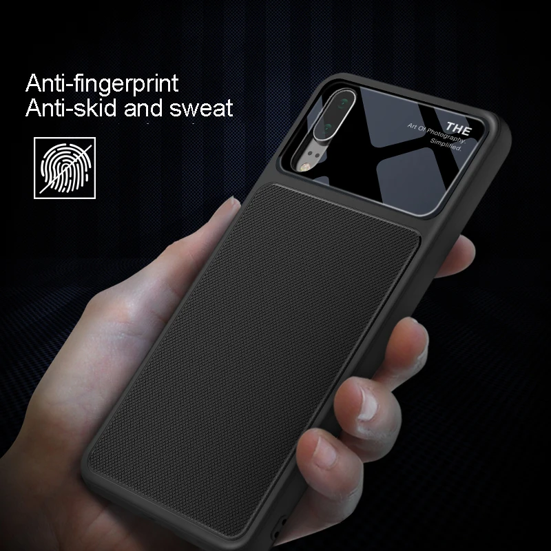 Phone Cases for Huawei P20 lite case Pro Tempered Glass Camera Protection huawei Honor 10 Anti-fingerprint Silicon |