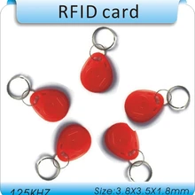 50 шт EM5200 бесконтактная ID карта, частота 125 кГц, можно считывать и записывать брелоки