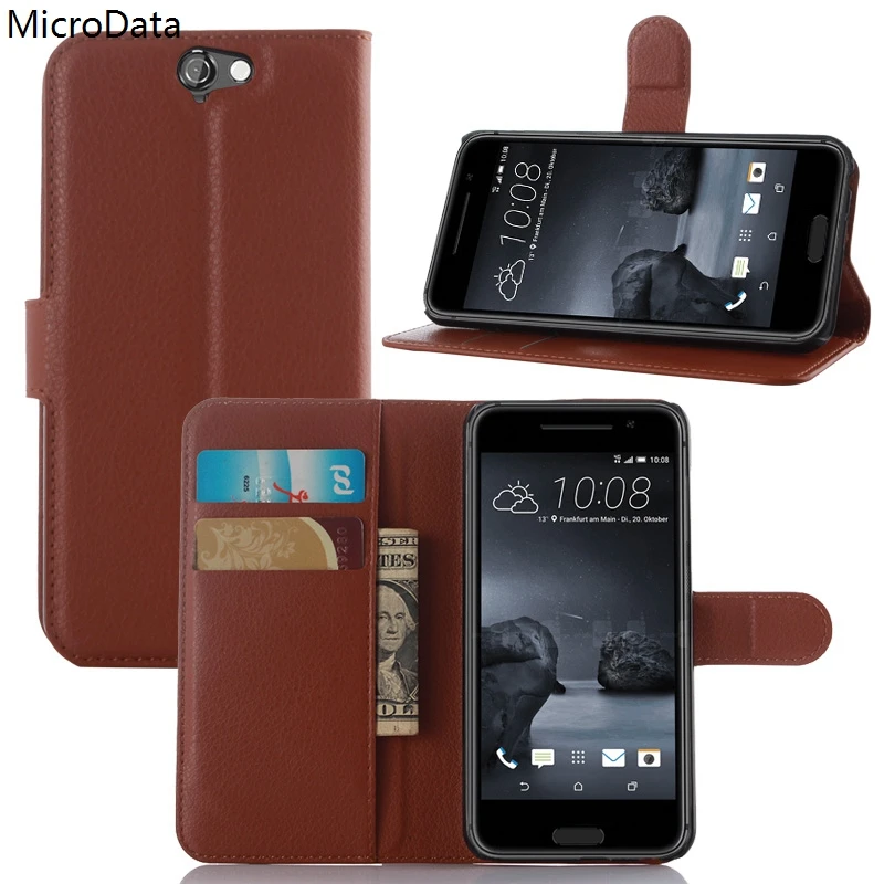 MicroData Luxury PU Leather Flip Case For HTC One A9 A 9 A9u A9w Wallet Stand Cover On | Мобильные телефоны и аксессуары