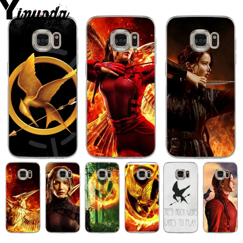 

Yinuoda The Hunger Games movie Drawing soft tpu phone Case for samsung galaxy s9 plus s7 edge s6 edge plus s5 s8 plus case