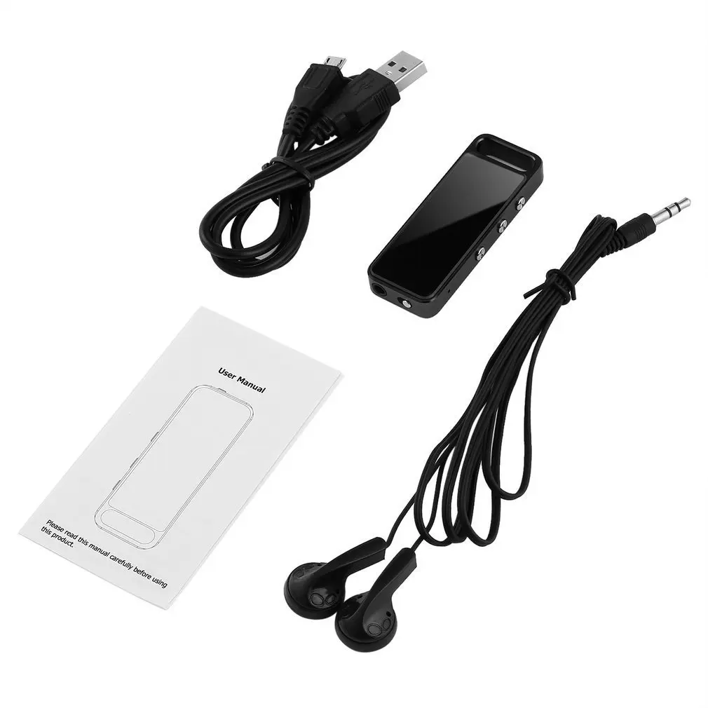 SK-607 Mini Portable Digital Voice Recorder 8GB MP3 Music Player Professional Recording Pen Dictaphones