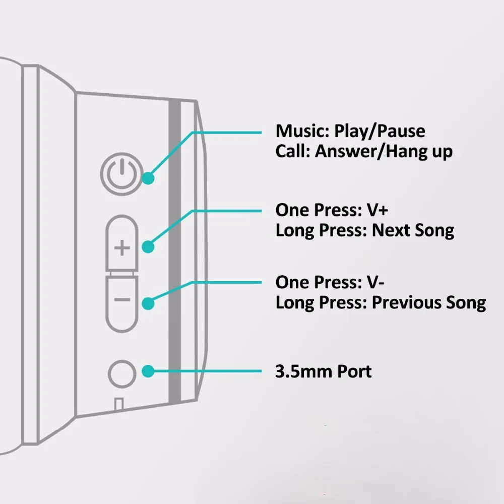 Picun B9 Беспроводной наушники Bluetooth наушники сенсорный Управление гарнитура с микрофоном/TF складные регулируемые наушники