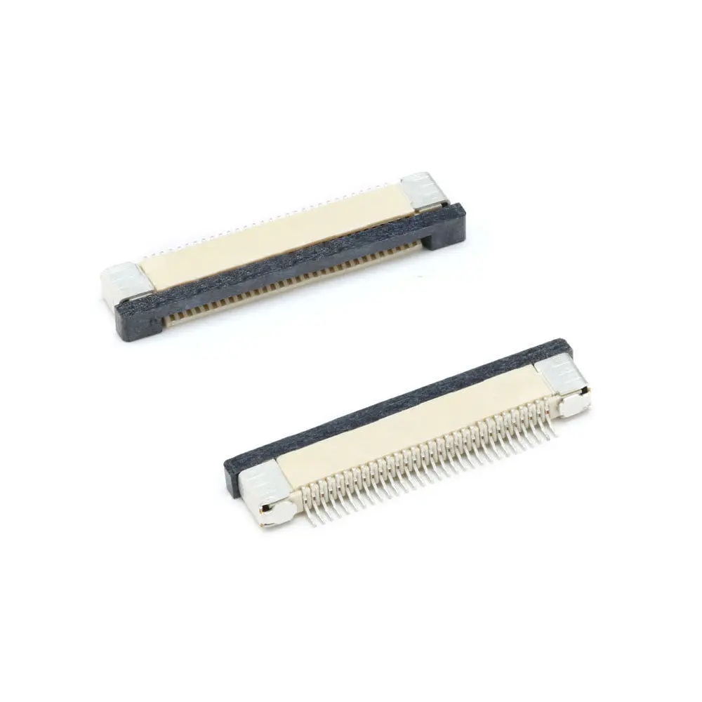 

Whole sale 0.8mm pitch 6pin/8pin/9pin/10p/12p/14p/18p/20p/30pin bottom contact FPC/FFC connector