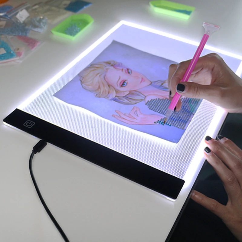 

Diamond Painting USB LED Light Tablet Pad Apply to Diamond Embroidery Diamond Painting Kit