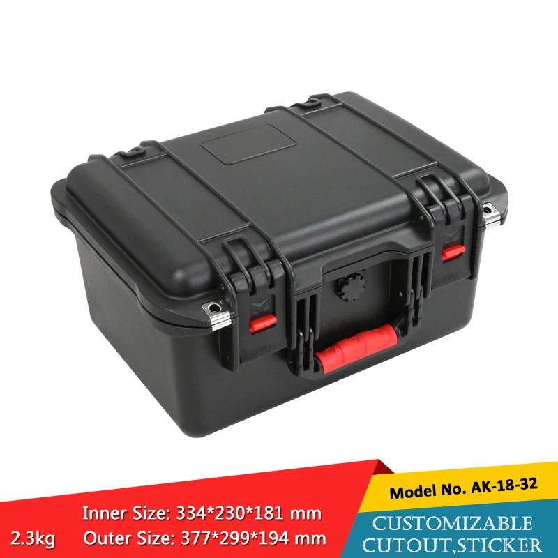 IP67 Plastic Waterproof Tool Box Transparent Hard Equipment Storage Case  (5)