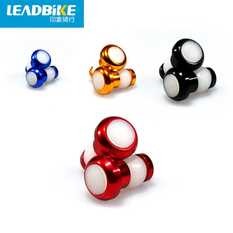 Leadbike пара велосипедных наконечников для руля велосипеда светодиодная фара 2