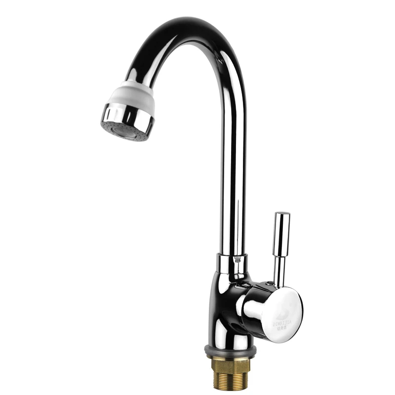 Kitchen faucet hot and cold sink faucet vegetable basin basin kitchen accessories rotary valve body faucet LU5097 Kitchen faucet hot and cold sink faucet vegetable basin basin kitchen accessories rotary valve body faucet LU5097