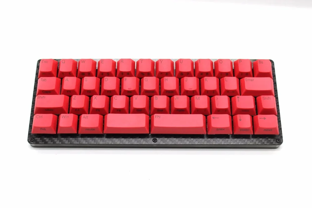 YMDK 40% заказной толстый PBT Вишневый профиль OEM профиль Keycap набор для 40% AMJ40 Мини Милая механическая клавиатура