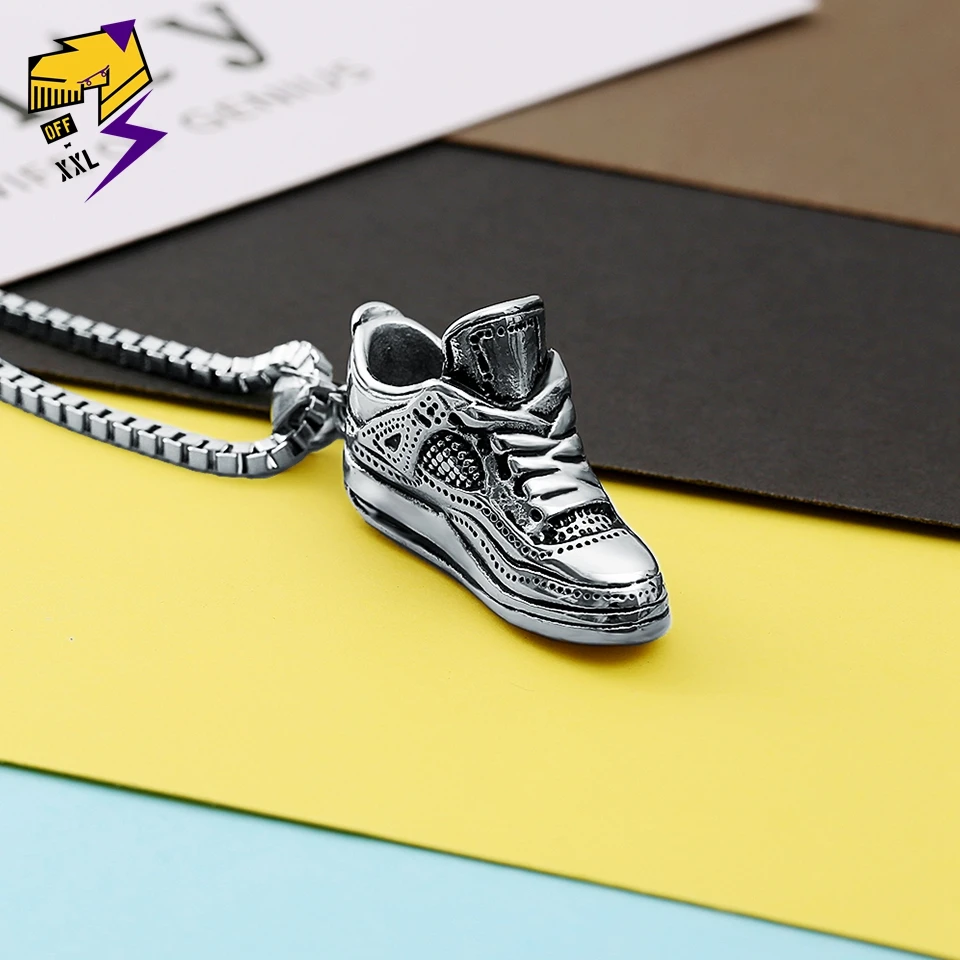 Rock roll pendant necklace